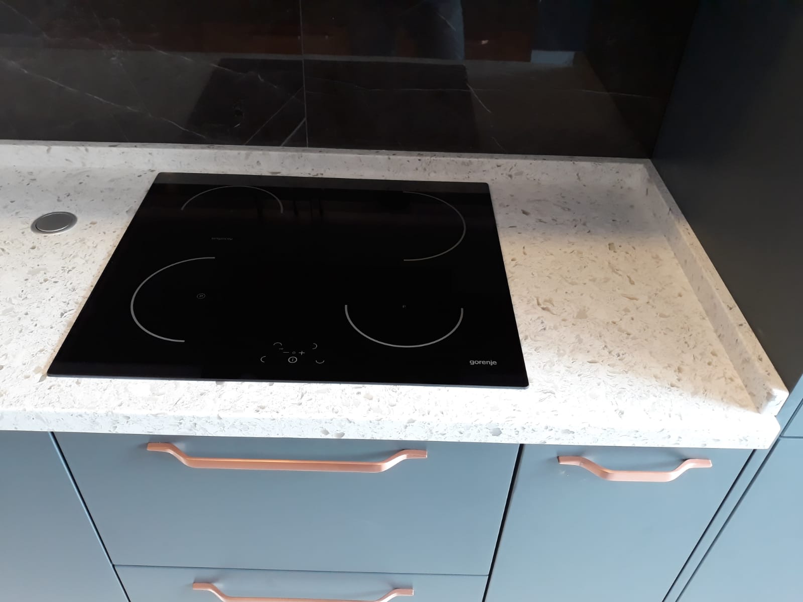 Blat Bucatarie quartz Cashmere Carrara – Bucuresti — imaginea 6