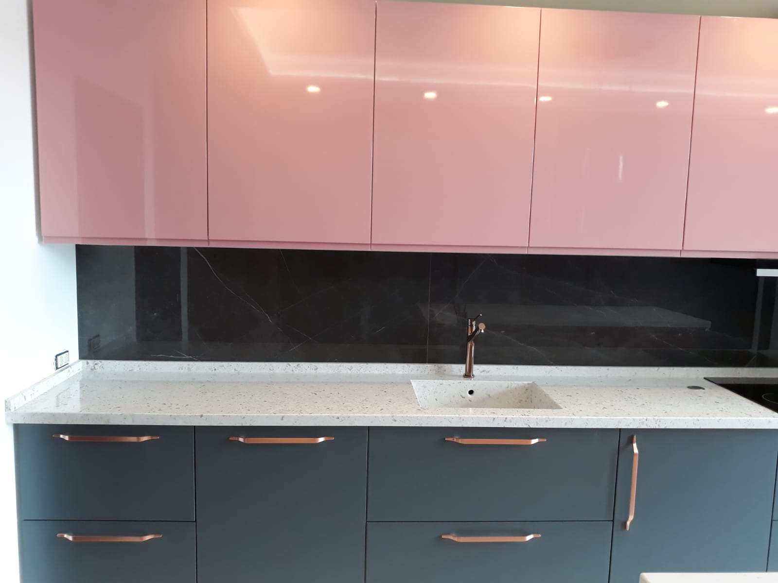 Blat Bucatarie quartz Cashmere Carrara – Bucuresti — imaginea 10