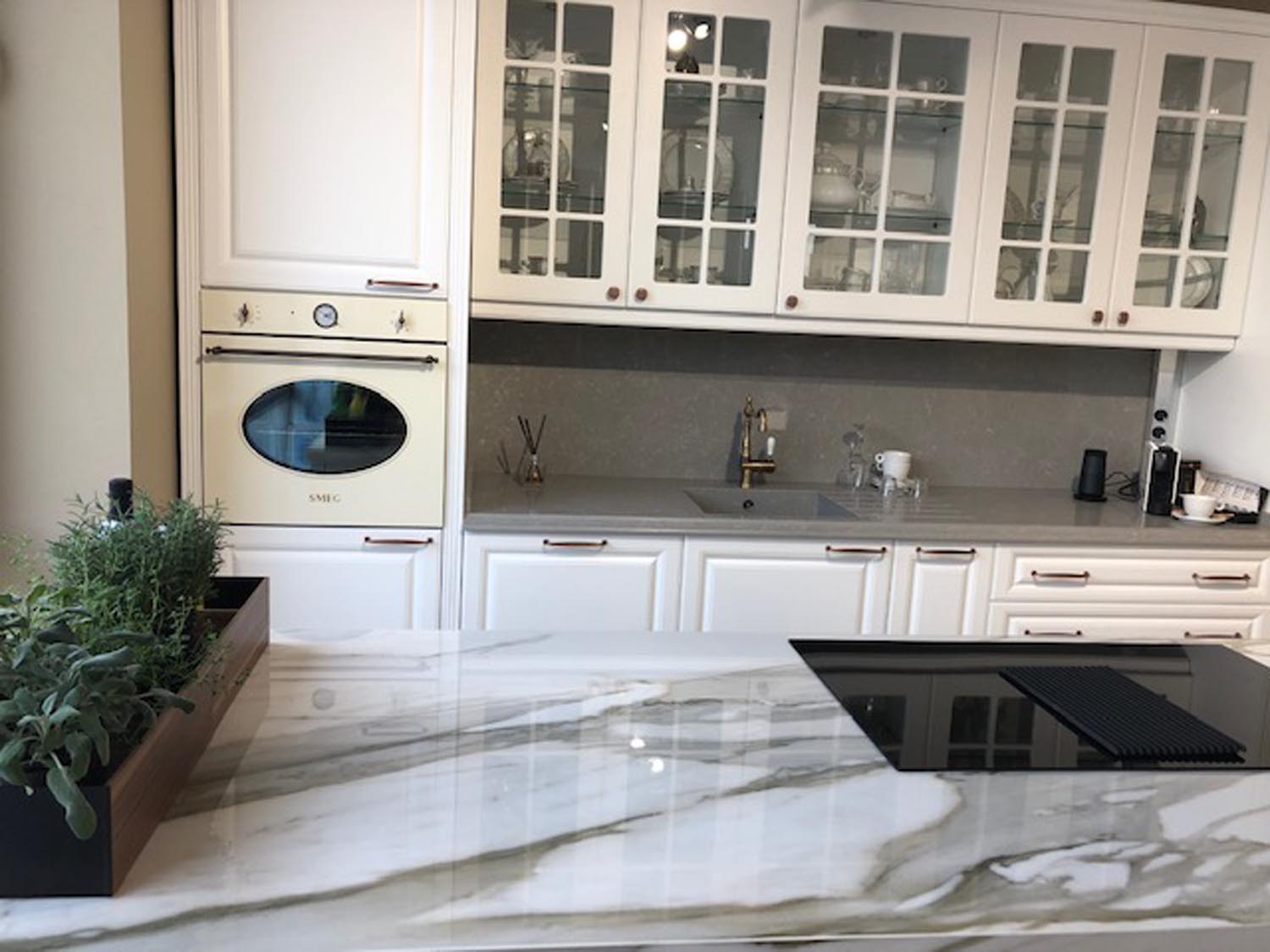 Blat Bucatarie Ceramica Calacatta Gold 01 – Bucuresti — imaginea 5