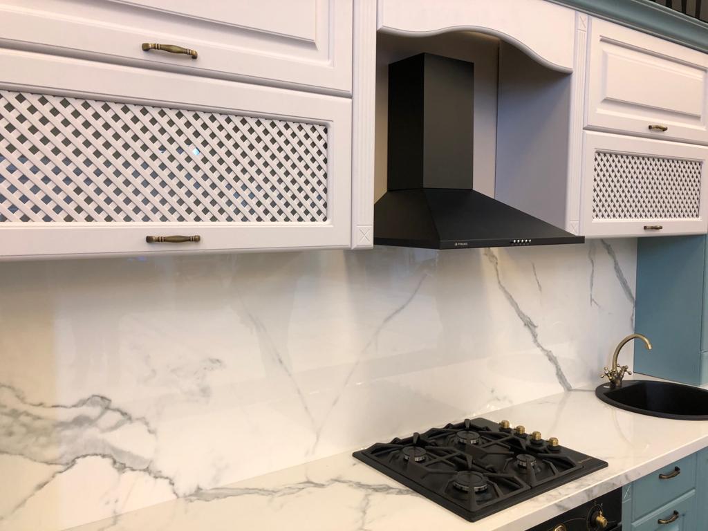 Blat bucatarie ceramica Calacatta White 01 – Bucuresti — imaginea 7