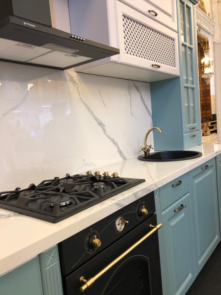 Blat bucatarie ceramica Calacatta White 01 – Bucuresti — imaginea 8