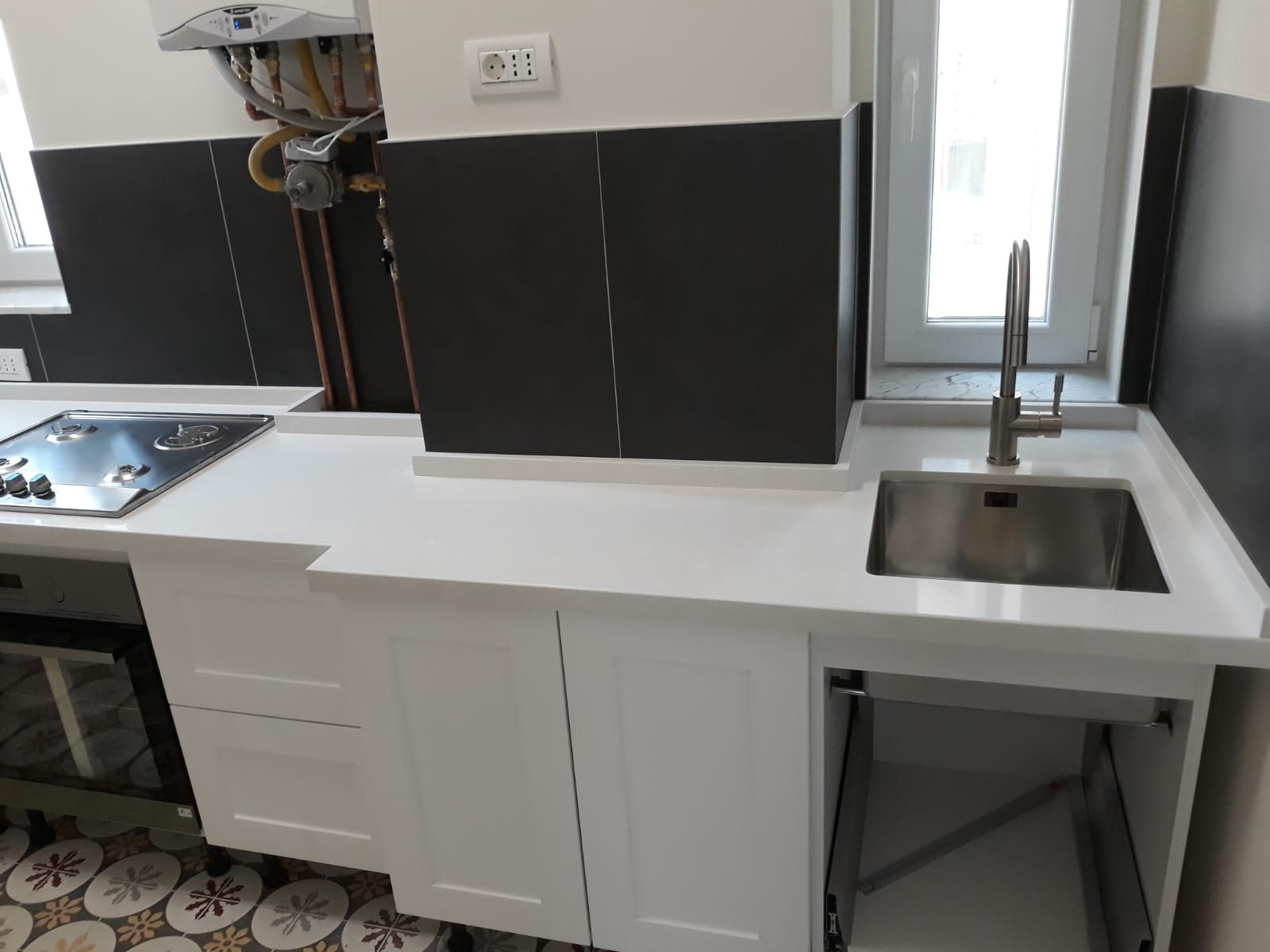 Blat Bucatarie quartz Barents 04 – Bucuresti — imaginea 2