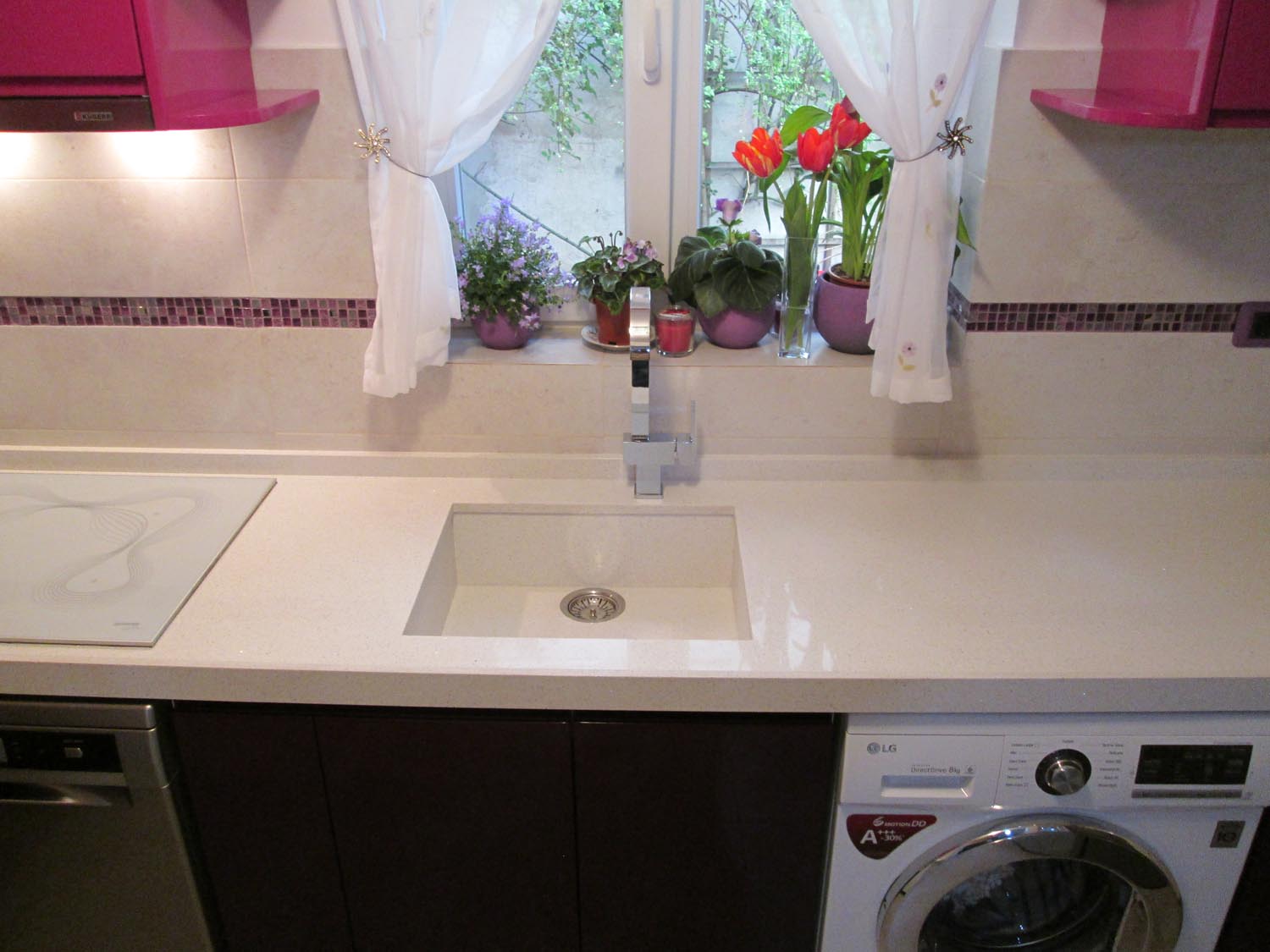 Blat bucatarie quartz Lapland 02 – Bucuresti — imaginea 6