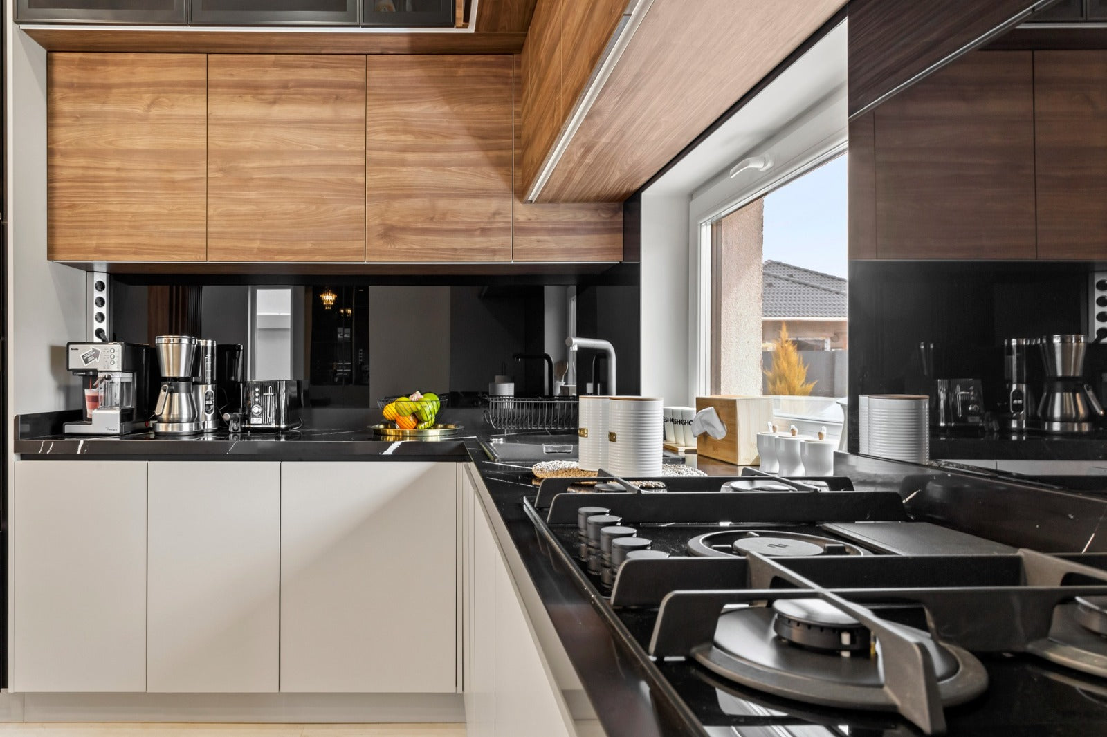 Blat Bucatarie quartz Marquina Thiera – Tunari — imaginea 4