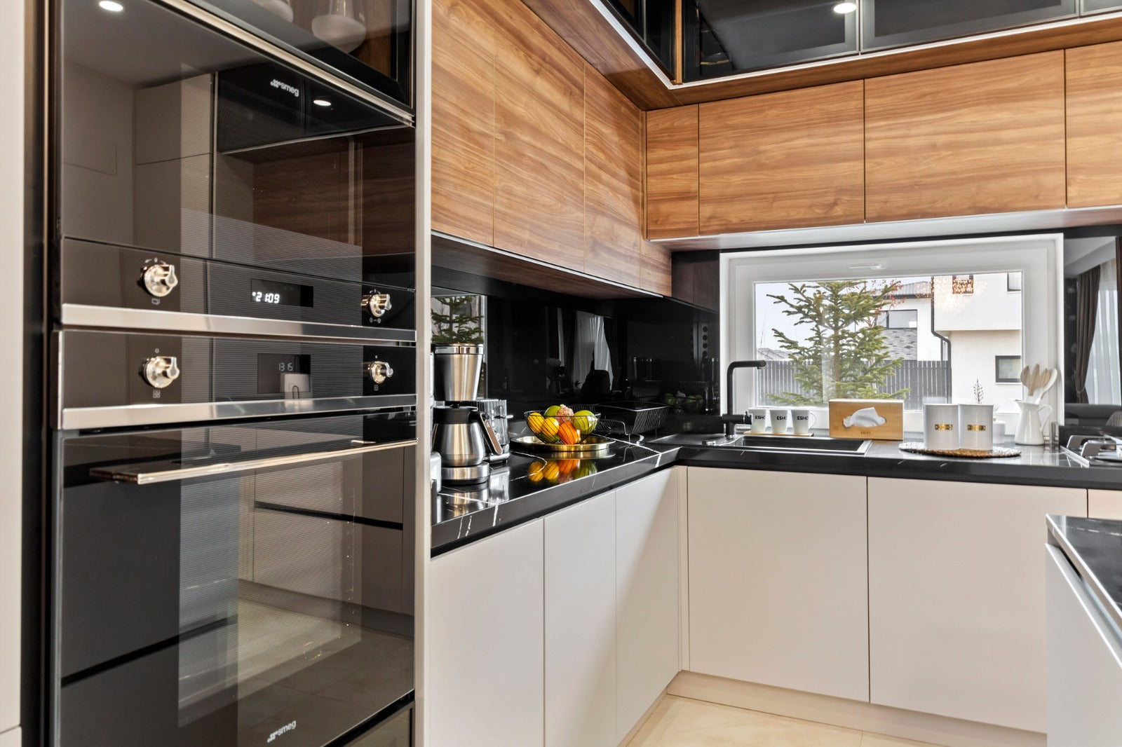 Blat Bucatarie quartz Marquina Thiera – Tunari — imaginea 6