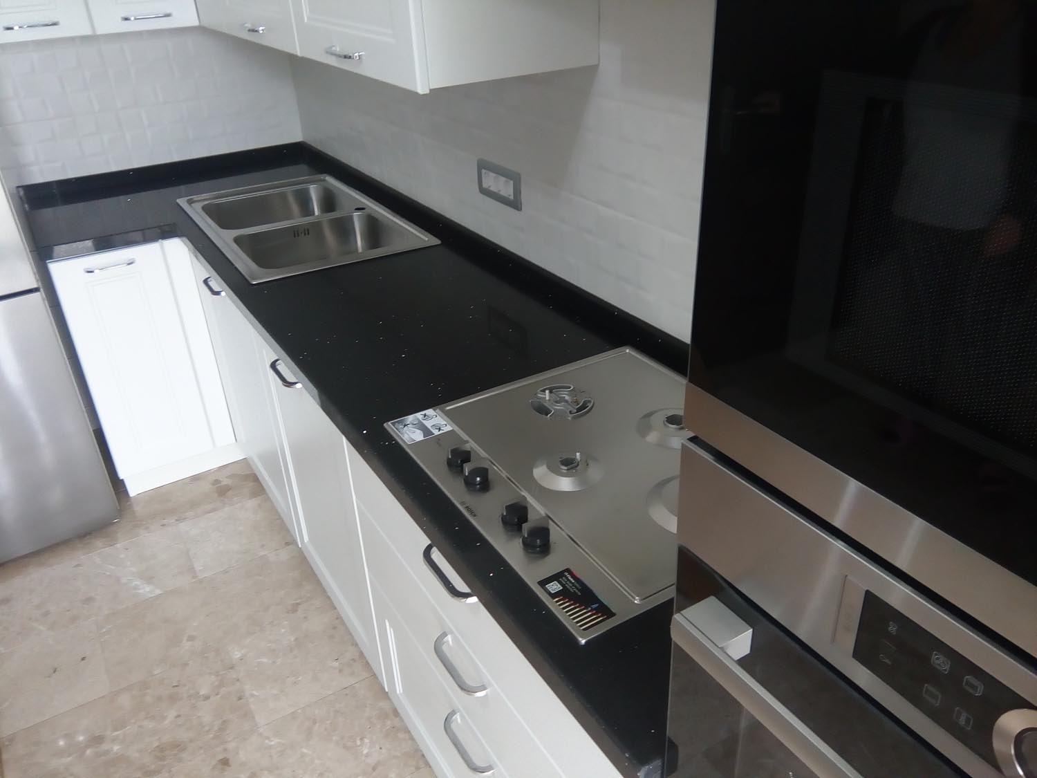 Blat bucatarie quartz Savana 02 – Bucuresti — imaginea 2