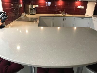 Blat bucatarie quartz Smyrna 01 – Cluj — imaginea 2