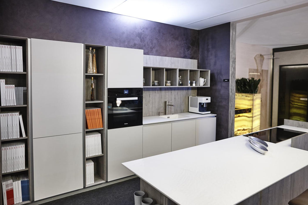 Blat de baie QUARTZ SUPERWHITE 13 ROCFACE