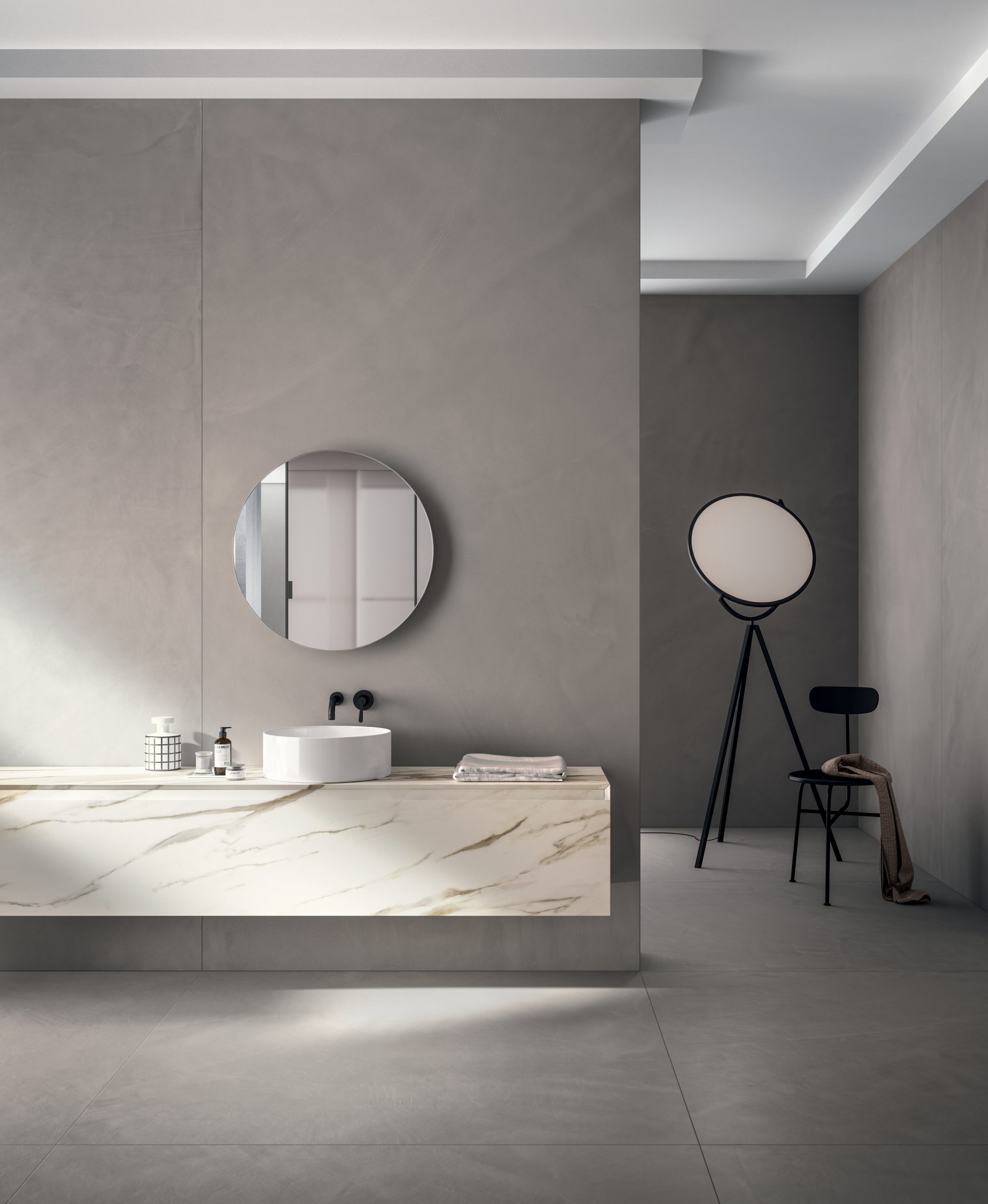 Blat de baie CERAMICA CALACATTA GOLD