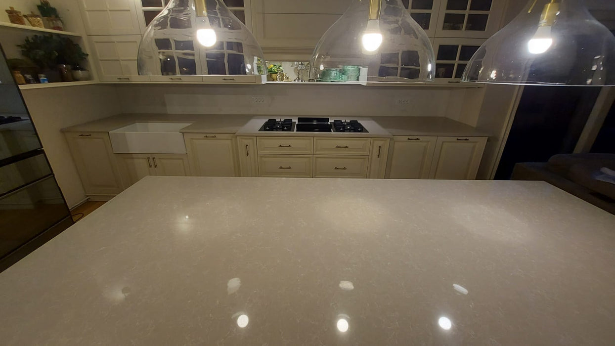Blat de baie QUARTZ 875 LINEN