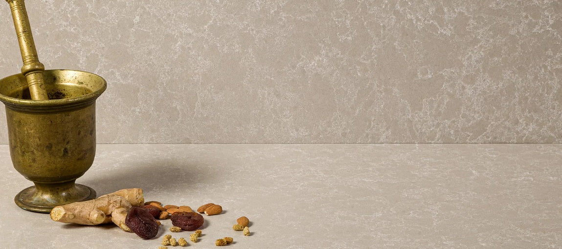 Blat de baie QUARTZ 875 LINEN