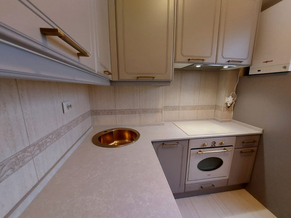 Blat de baie QUARTZ 875 LINEN