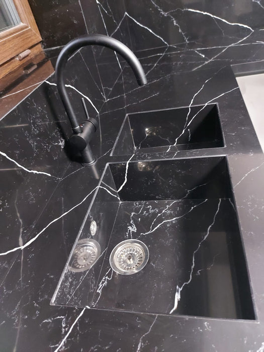 Blat de baie CERAMICA NERO MARQUINA