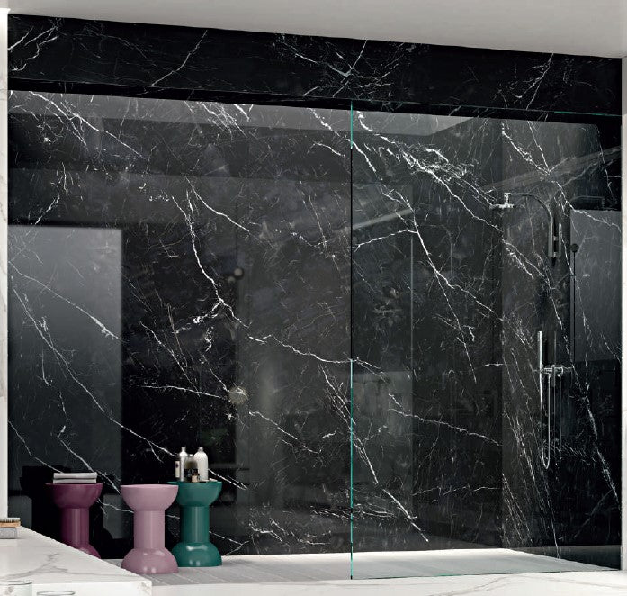 Blat de baie CERAMICA NERO MARQUINA