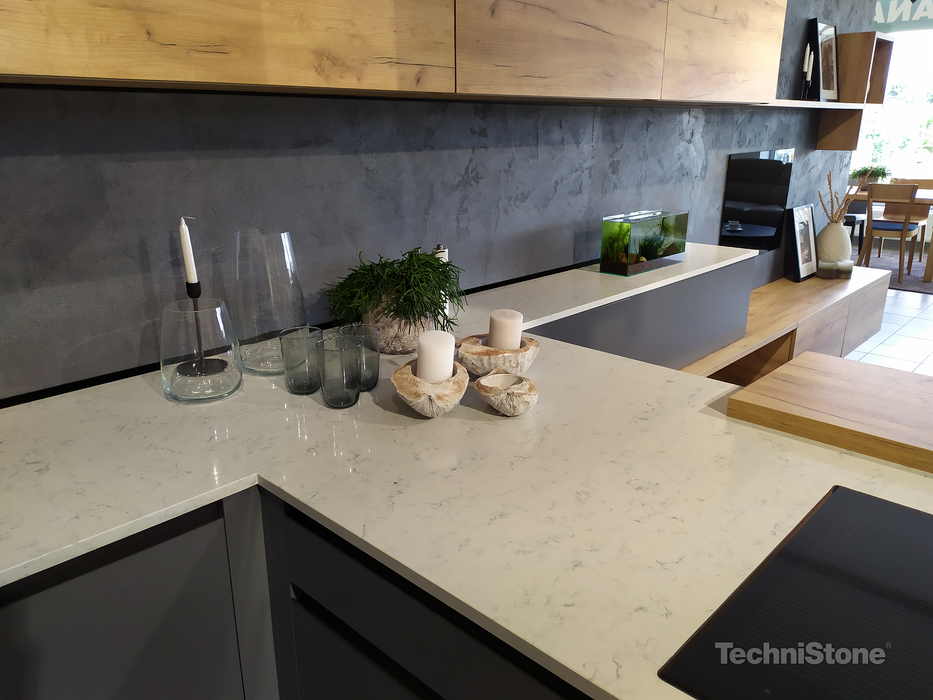 Lastra QUARTZ NOBLE ARETI BIANCO