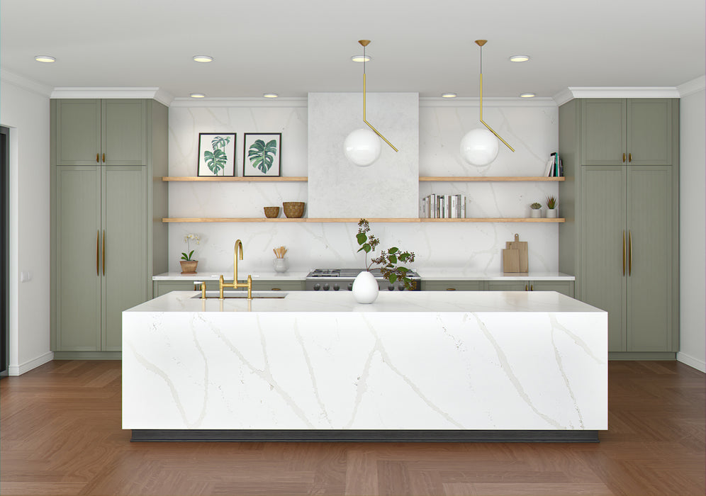Blat de baie QUARTZ CALACATTA GARDA