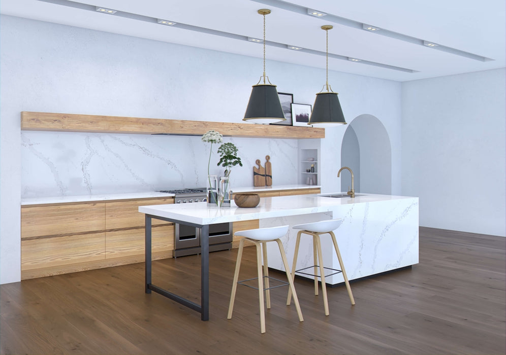 Blat de baie QUARTZ CALACATTA VICTORY