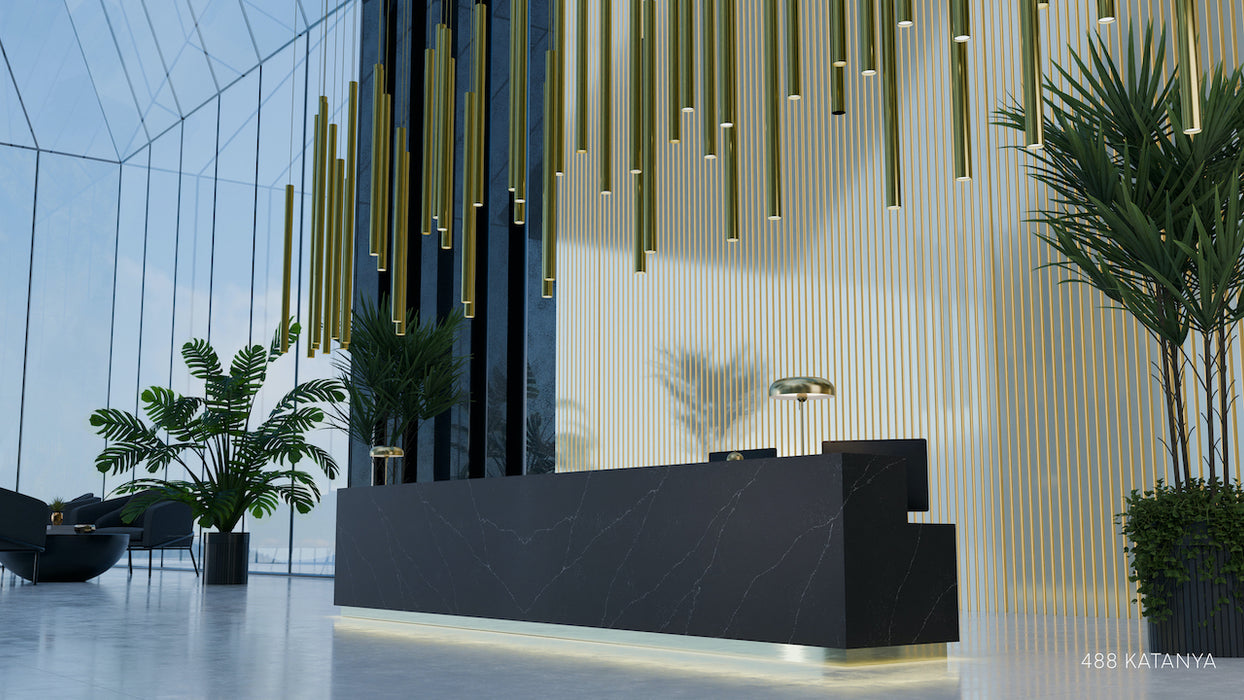 Blat de baie QUARTZ 488 KATANYA
