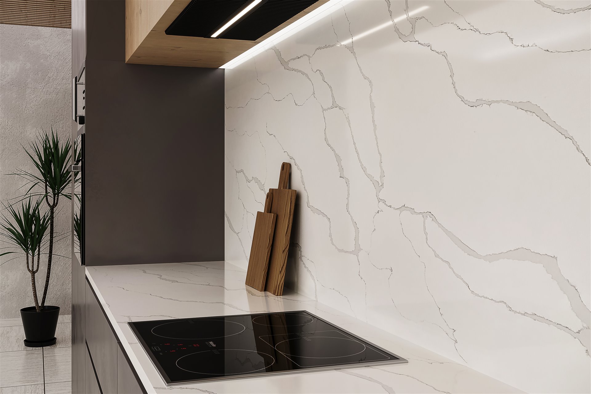 Lastra QUARTZ 7352 CALACATTA CIARA