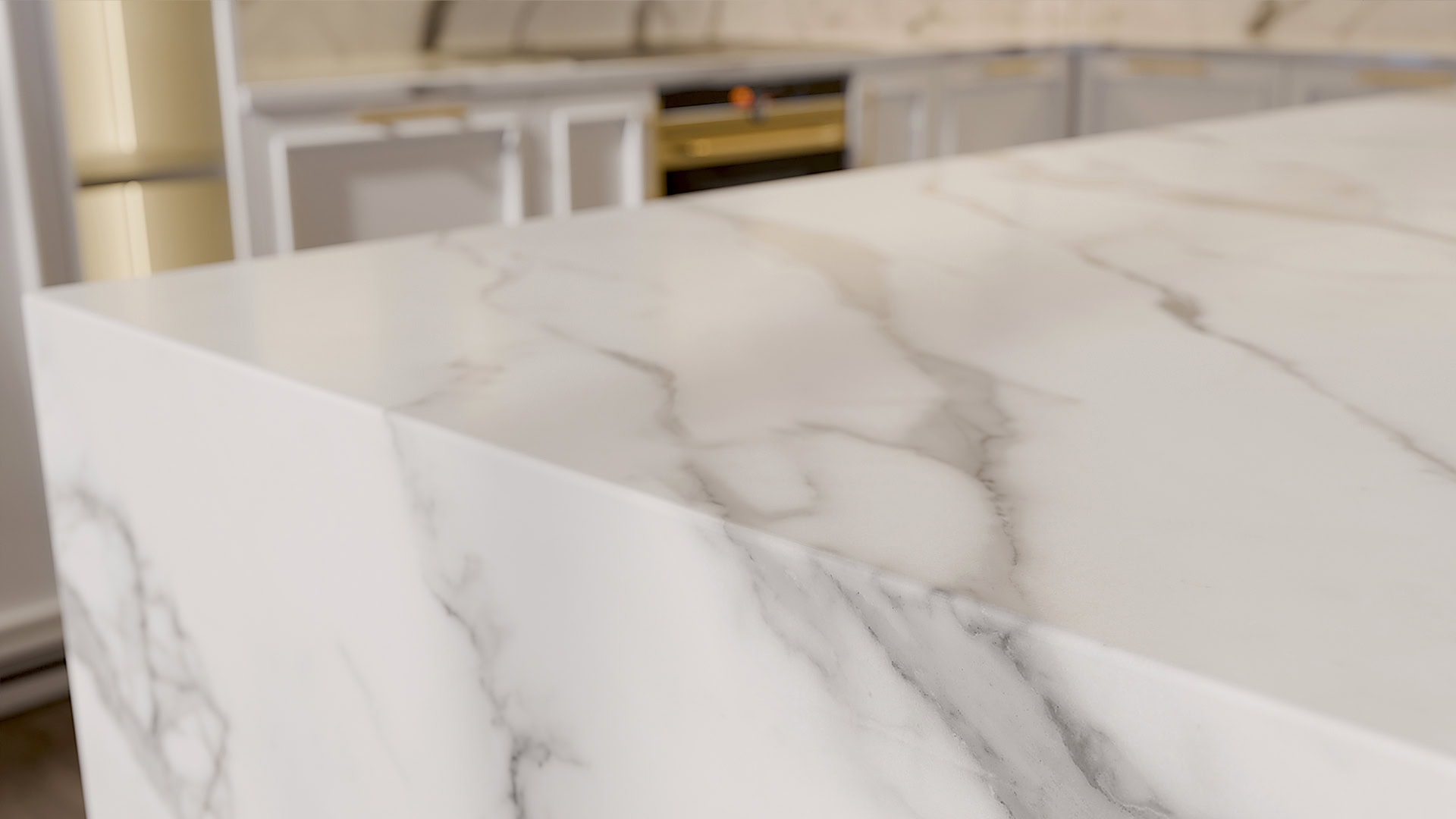 Blat de baie QUARTZ 2094 CALACATTA LÂL