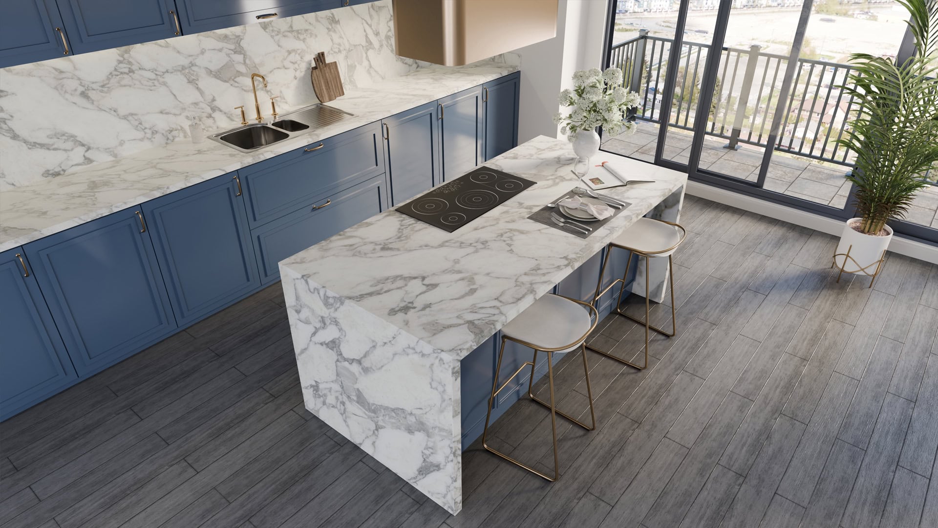 Blat de bucatarie QUARTZ 2038 ARPELS
