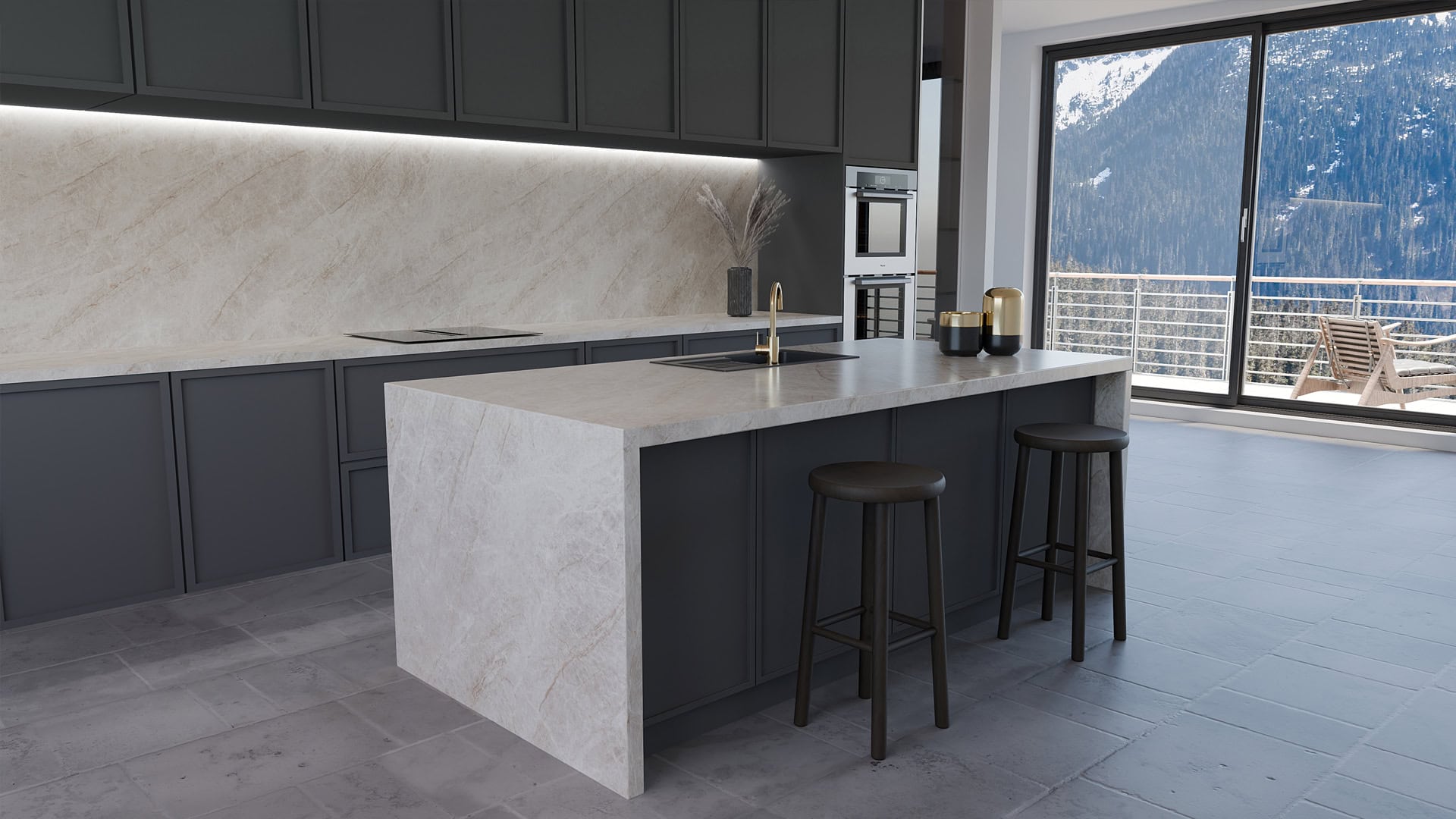 Blat de bucatarie QUARTZ 2035 MESA