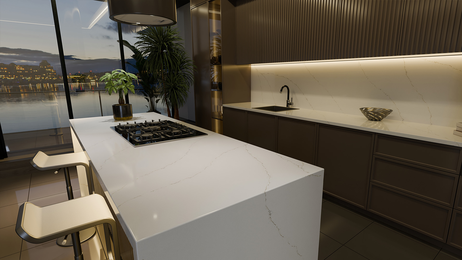 Blat de bucatarie QUARTZ 970 THYRA