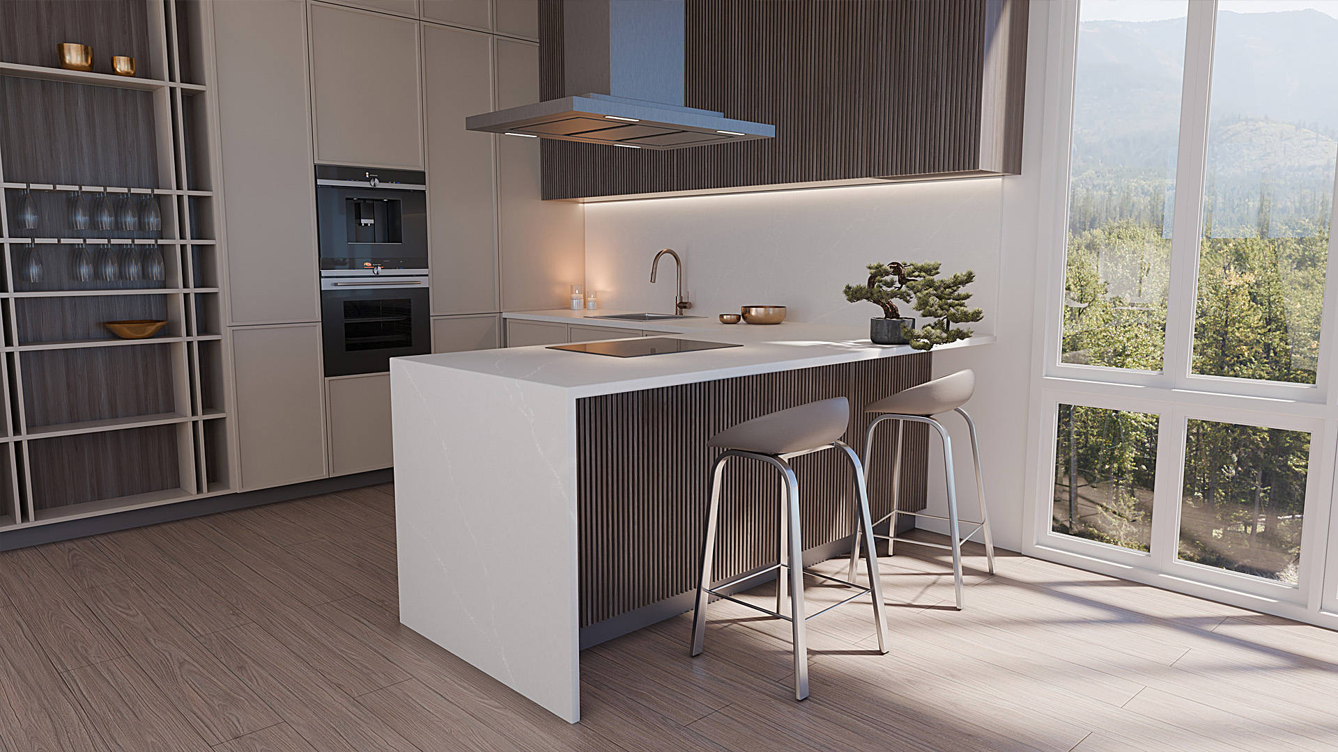 Blat de bucatarie QUARTZ 350 APOLLON