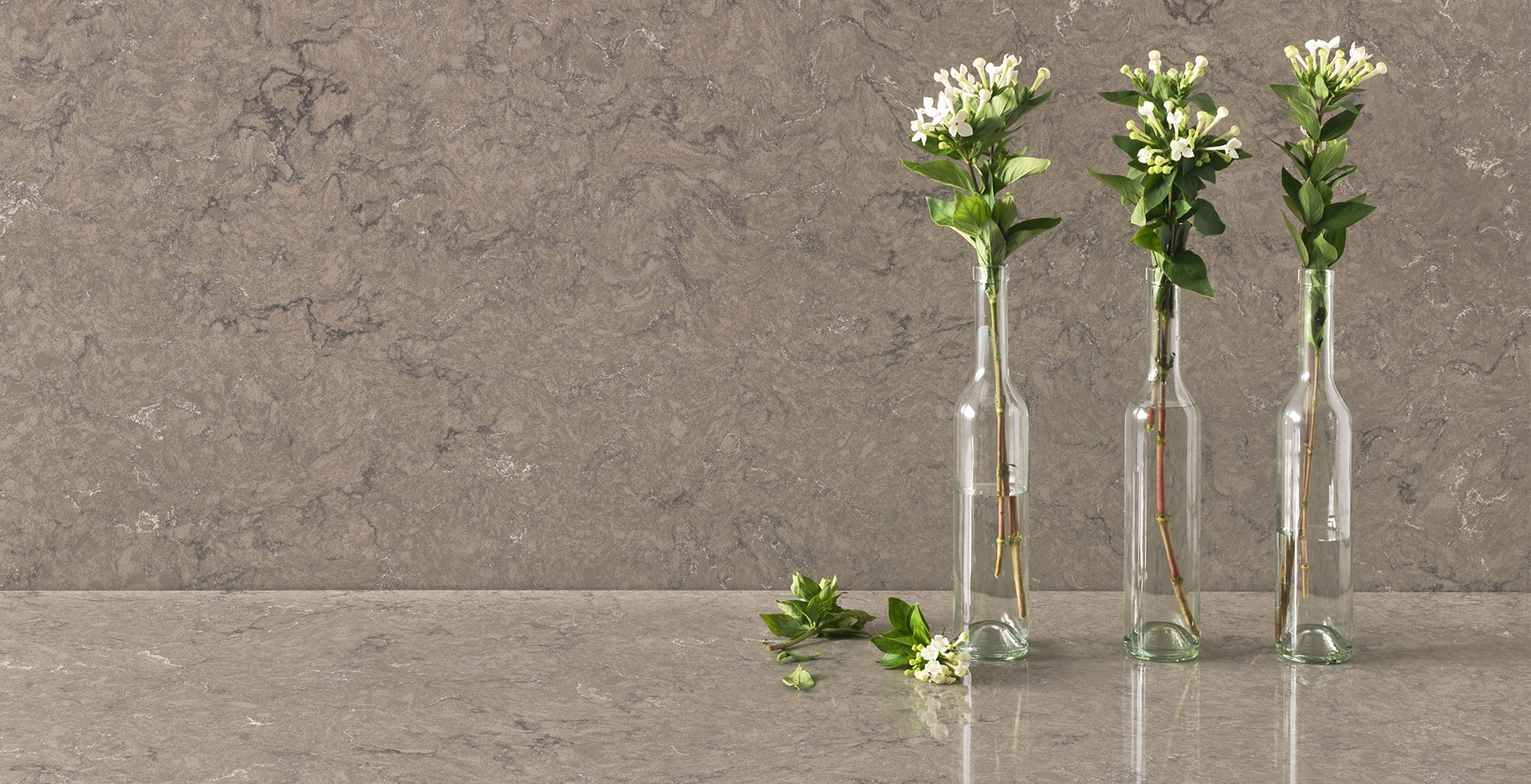 Blat de bucatarie QUARTZ 4535 TERRE GREY