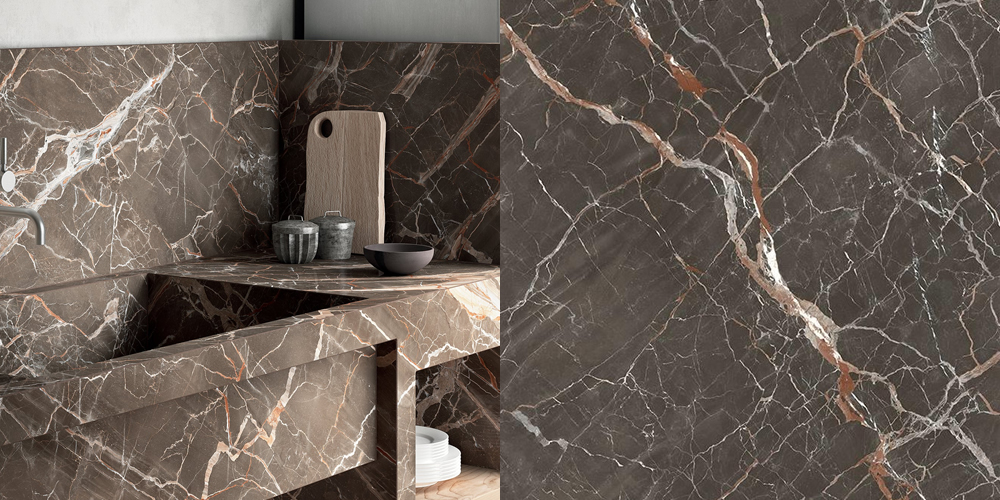 Blat de baie CERAMICA Ombra di Caravaggio