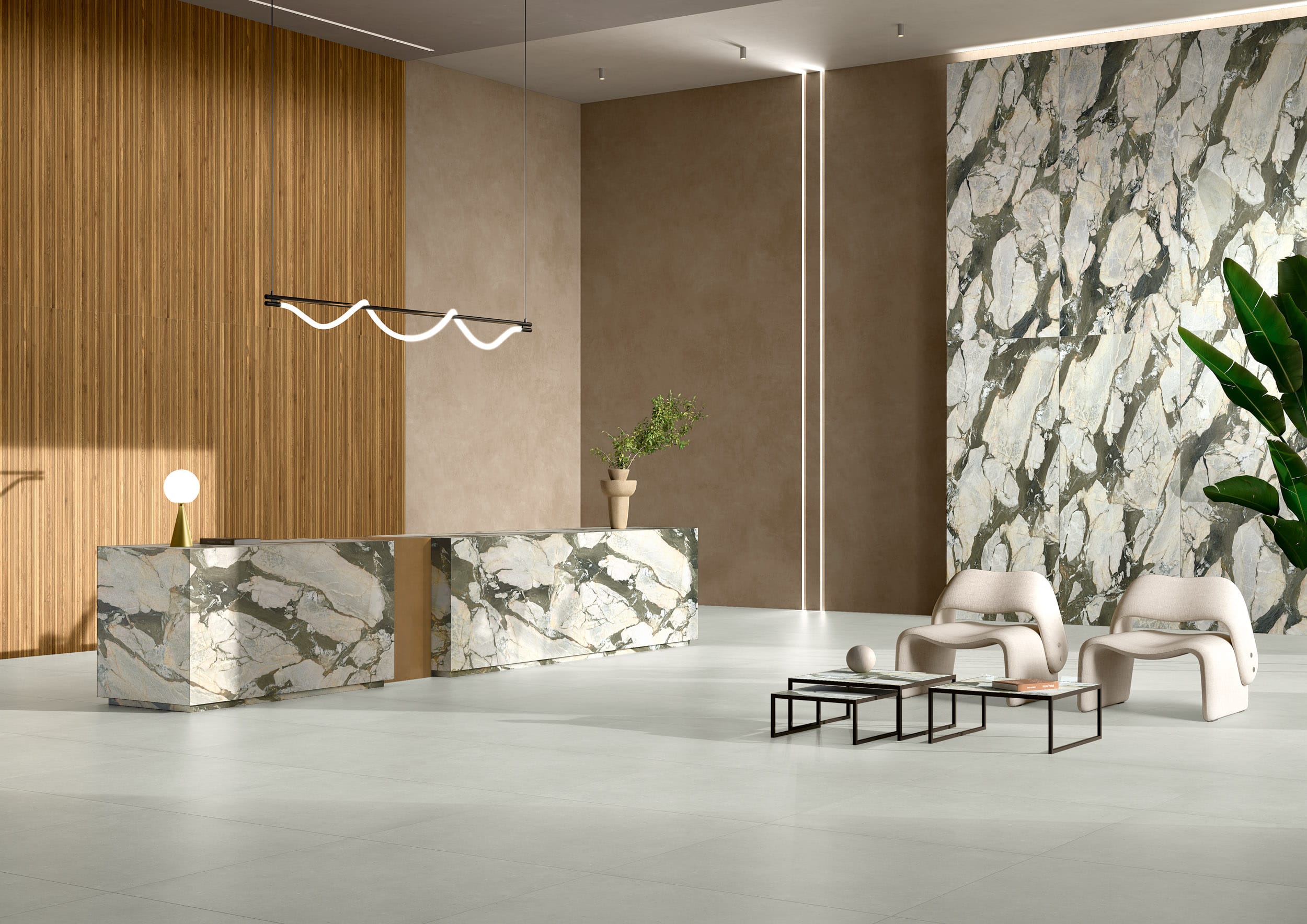 Blat de bucătărie din ceramică Ekxtra Eclipse, finisaj mat structurat (slate) – imaginea 3