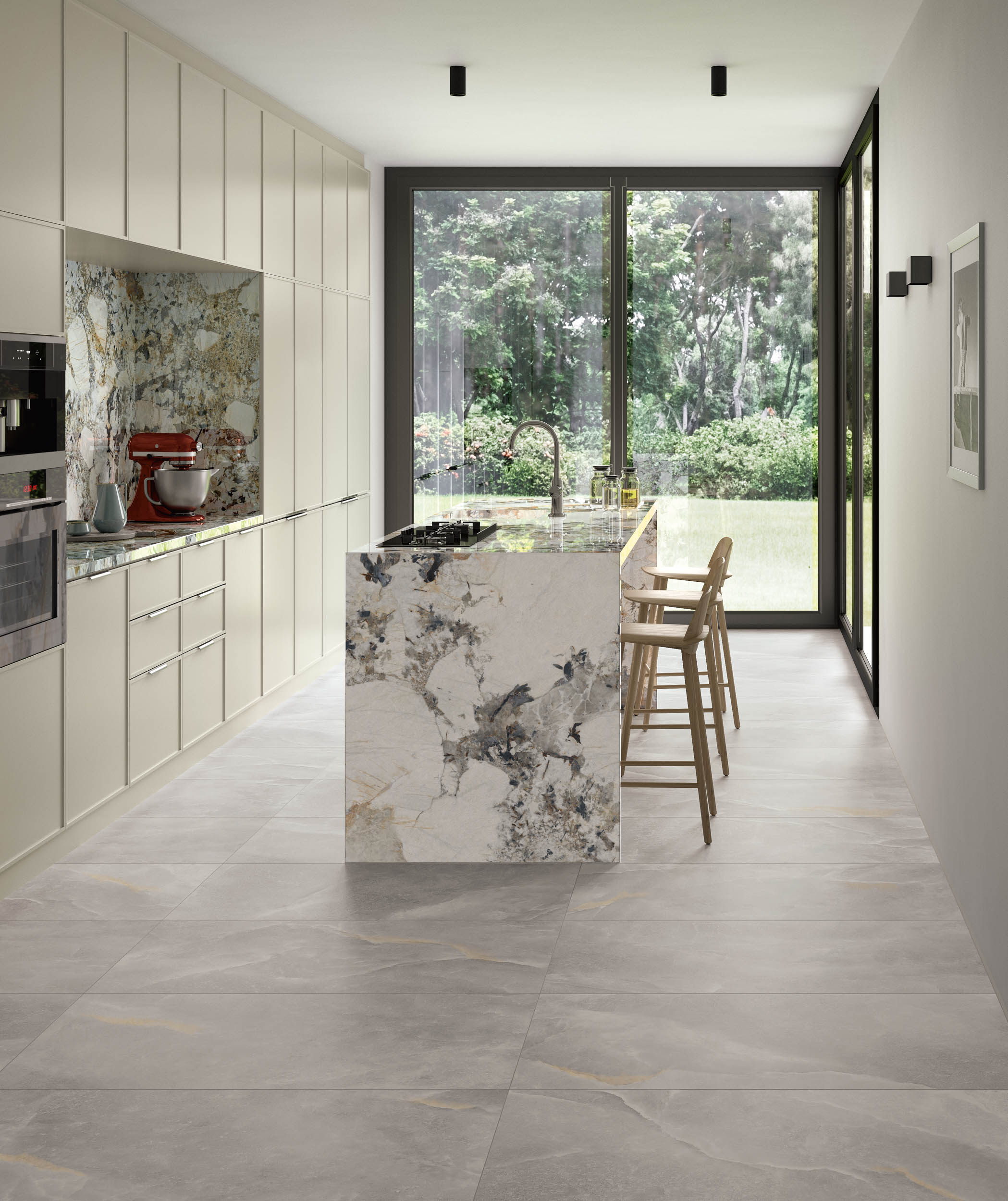Blat de bucătărie din ceramică Ekxtra Patagonia, finisaj lucios sau silk – imaginea 4