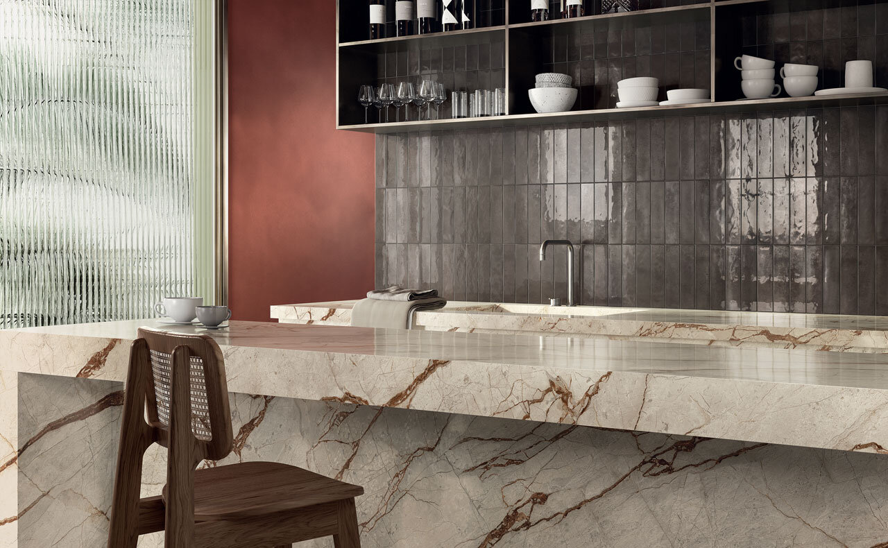 Blat de bucatarie CERAMICA FONDOVALLE GOLD RIVER