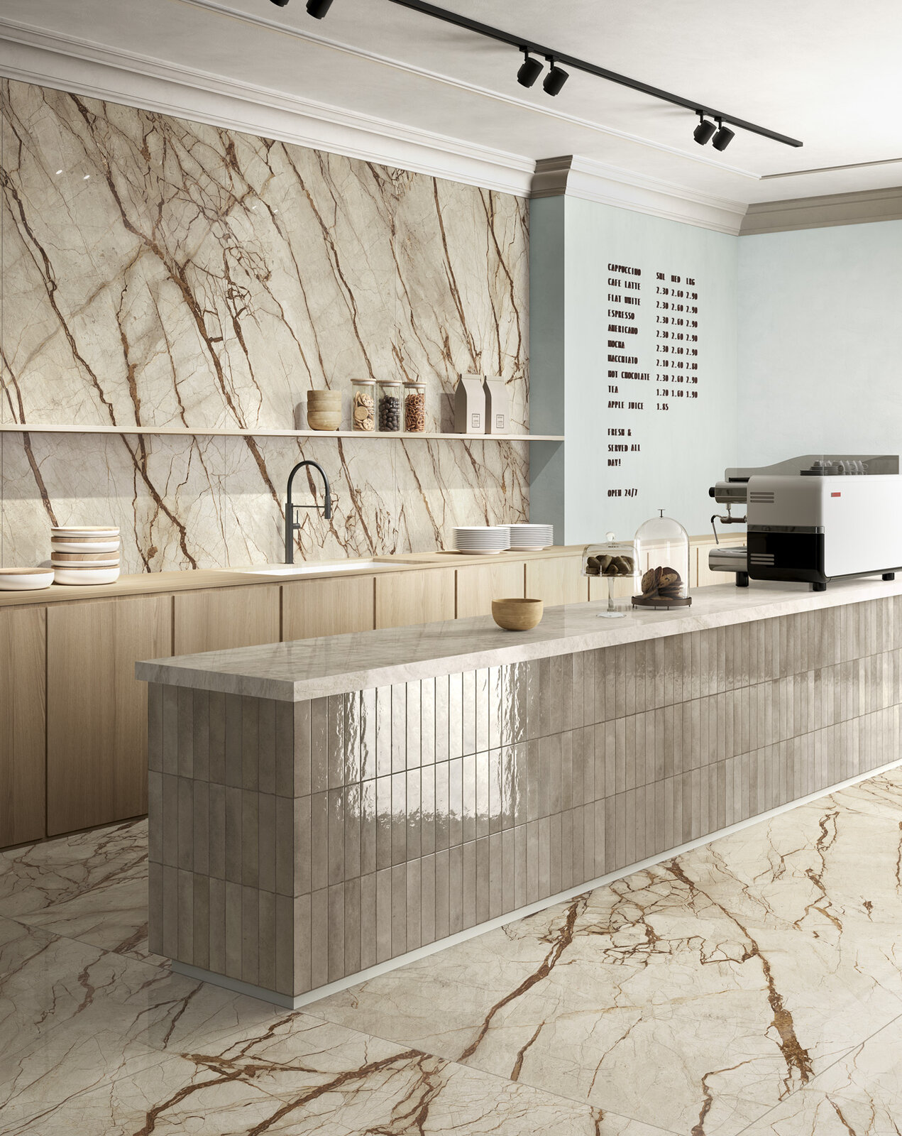 Blat de bucatarie CERAMICA FONDOVALLE GOLD RIVER