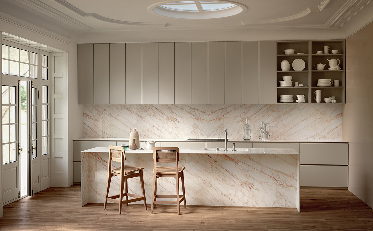 Blat de bucatarie CERAMICA FONDOVALLE GOLDEN SPIDER