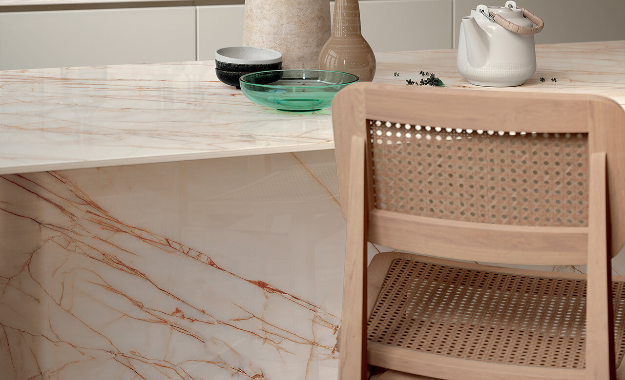 Blat de bucatarie CERAMICA FONDOVALLE GOLDEN SPIDER