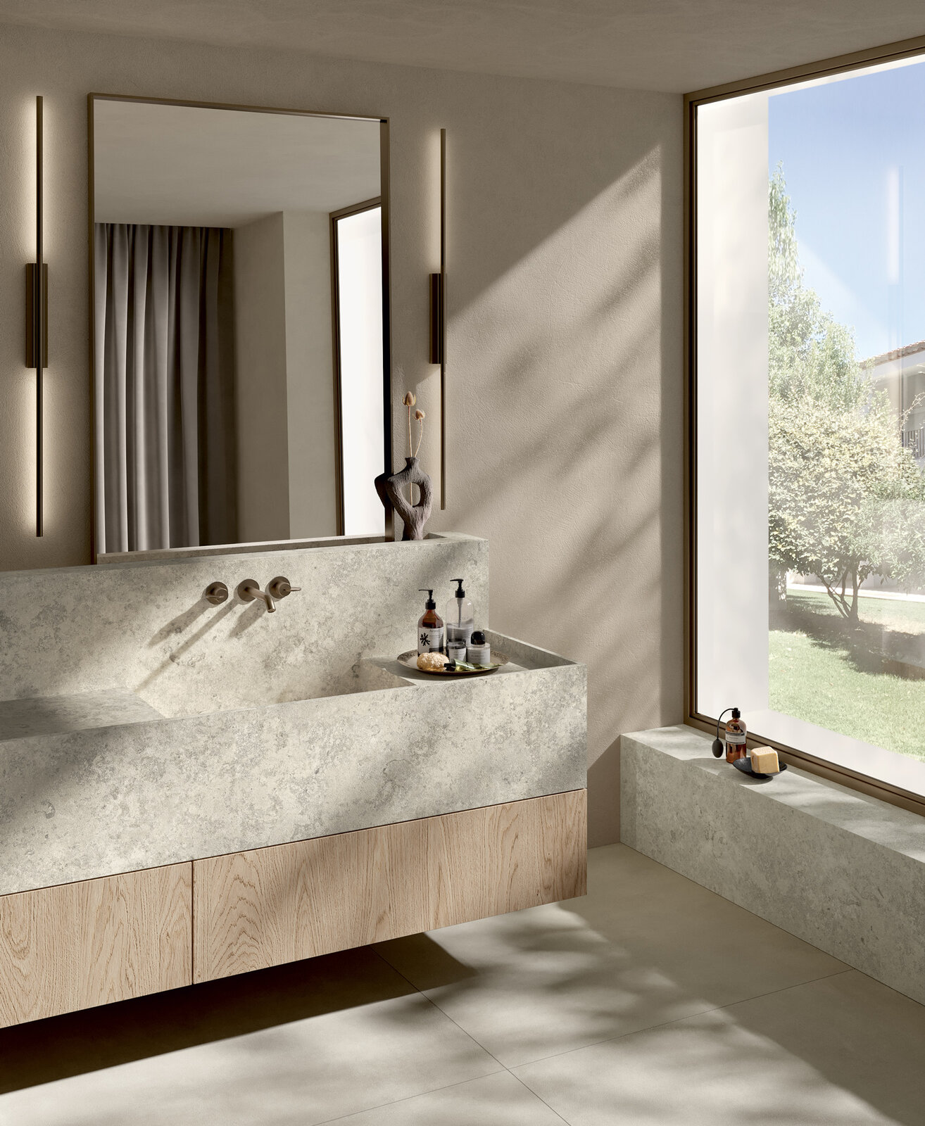 Blat de bucatarie CERAMICA FONDOVALLE JURA WHITE