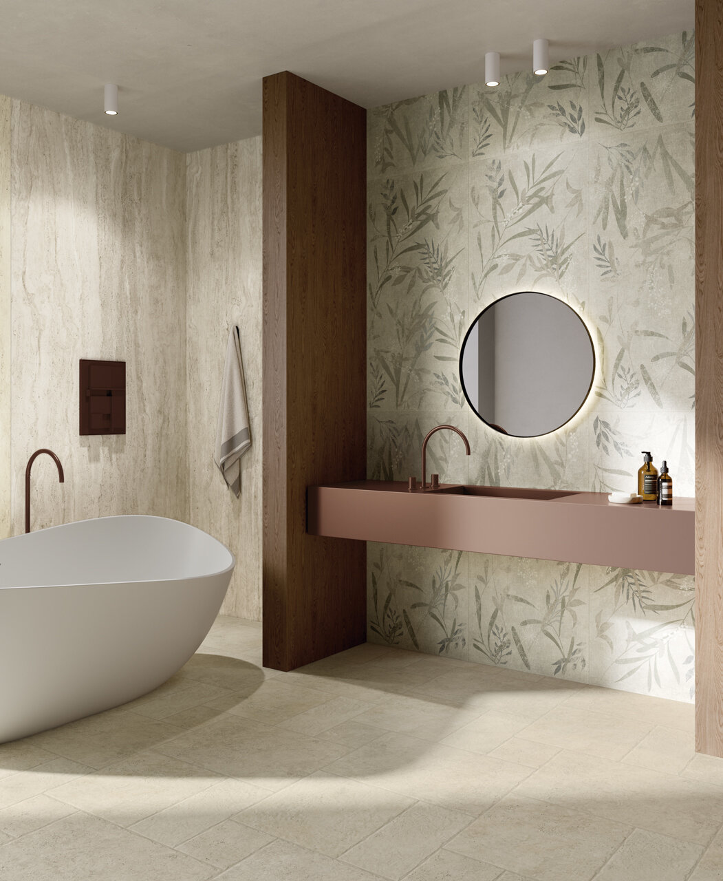 Blat de bucatarie CERAMICA FONDOVALLE TRAVERTINO EBUR