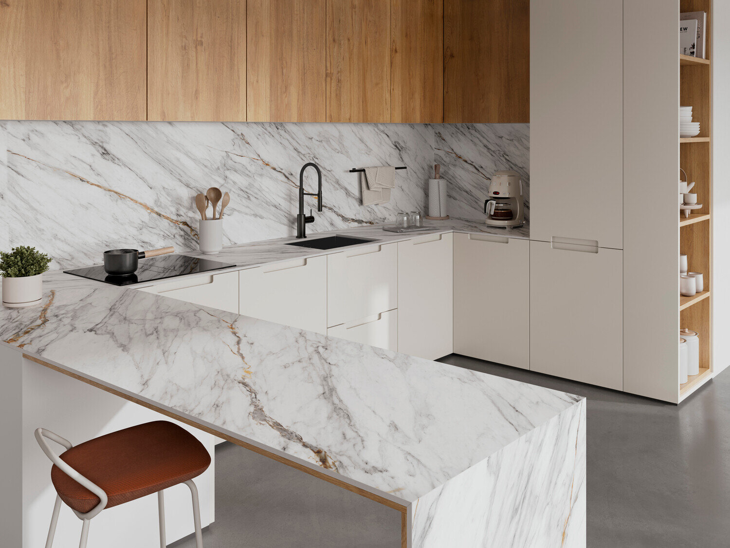Blat de bucatarie NEOLITH Azure