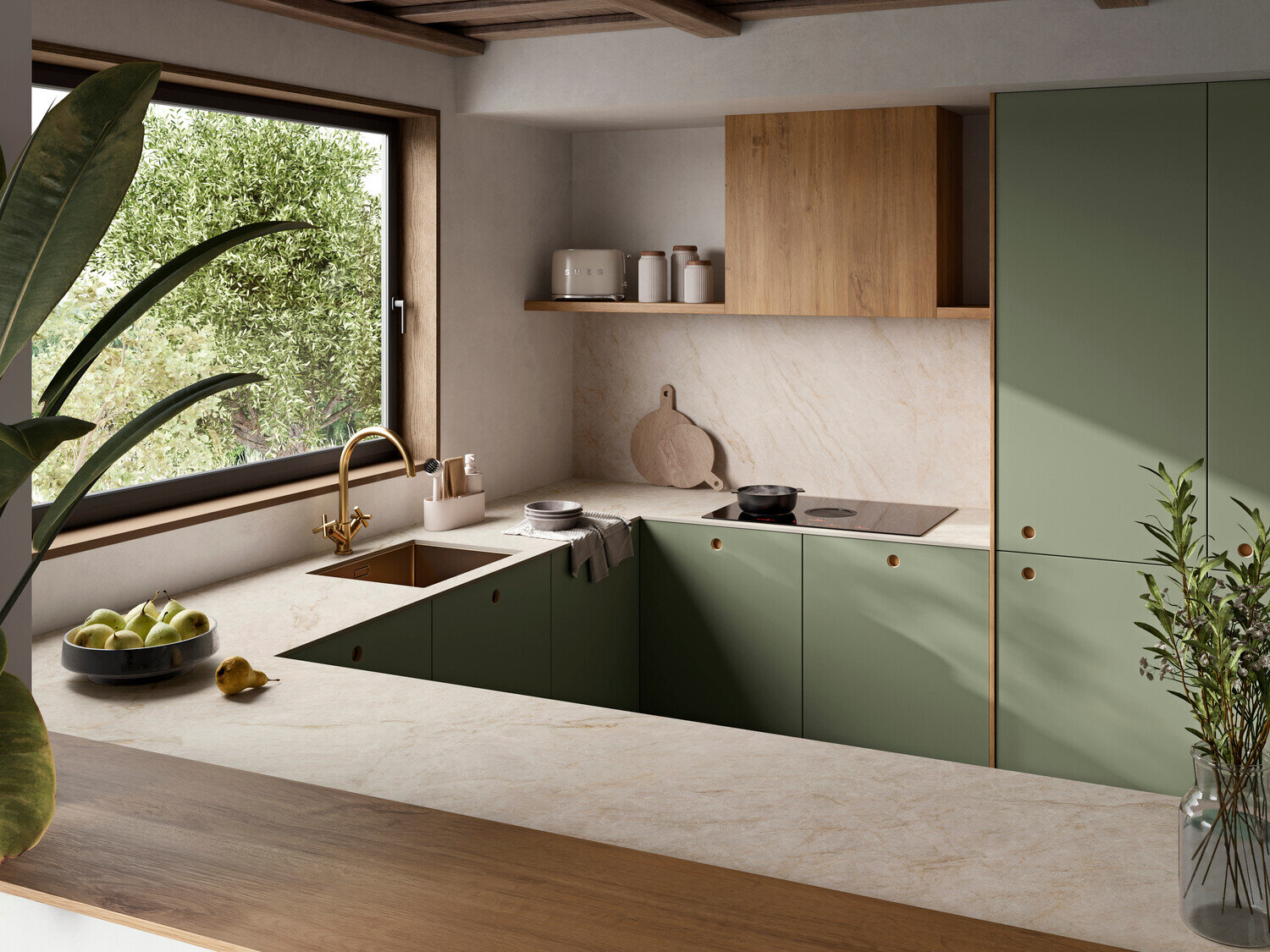 Blat de bucatarie NEOLITH Taj Mahal