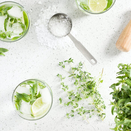 Blat de bucatarie QUARTZ KRISTELLA WHITE