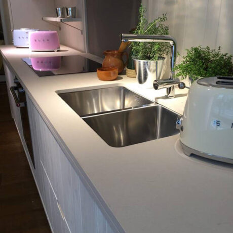 Blat de bucatarie QUARTZ SUPERWHITE 13 GRAIN