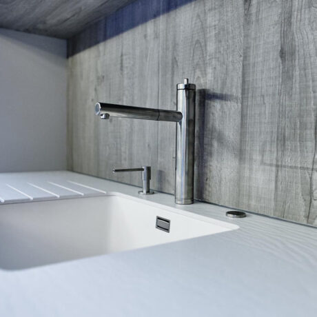 Blat de bucatarie QUARTZ SUPERWHITE 13 ROCFACE