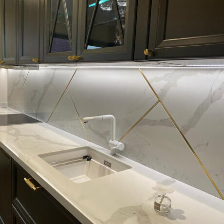 Blat de bucatarie QUARTZ MARMOREA GOLDEN