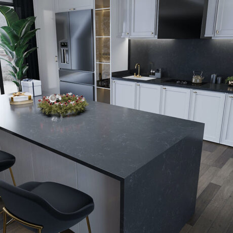 Blat de bucatarie QUARTZ 997 CARBONE