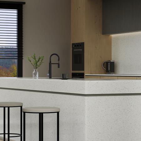 Blat de bucatarie QUARTZ 5601 LUSETIA WHITE