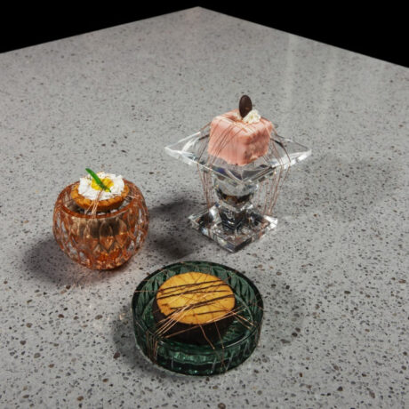 Blat de bucatarie QUARTZ GRANIGLIO GRIGIO