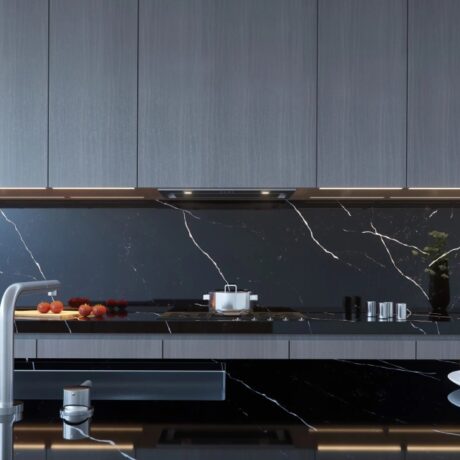 Blat de bucatarie QUARTZ  ROYAL BLACK